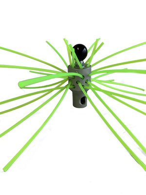 7261DL Deluxe Lite Medusa Whip Head, 16" lightweight strands